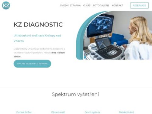 Sonografická ambulance (ultrazvuk) - KZ Diagnostic