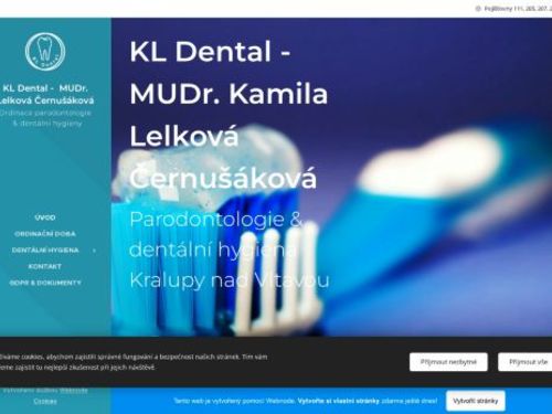 Stomatologie a parodontologie - KL Dental - MUDr. Kamila Lelková Černušáková