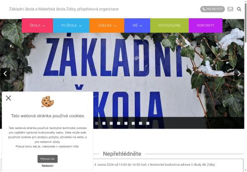 Základní škola a Mateřská škola Zdiby, příspěvková organizace nabízí práci na pozici Učitel/ka MŠ v obci Zdiby