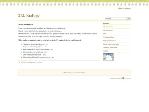 ORL ambulance - MUDr. Jiří Ptáčník