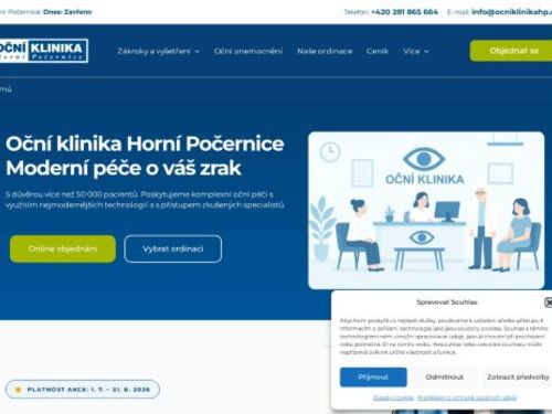 Oční klinika Horní Počernice - pobočka Lysá nad Labem