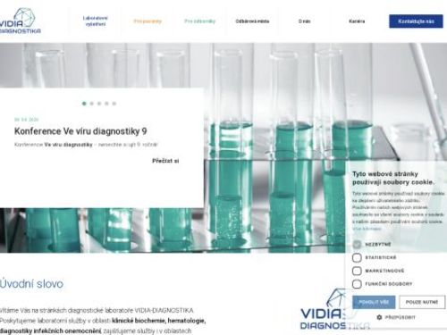 Laboratoř VIDIA-DIAGNOSTIKA - odběrové místo Mělník SKYMED