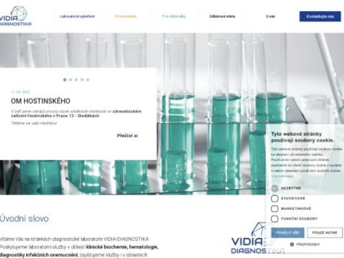 VIDIA-DIAGNOSTIKA - odběrové místo Lysá nad Labem -