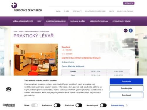 Praktický lékař pro dospělé - MUDr. Kateřina Seimlová