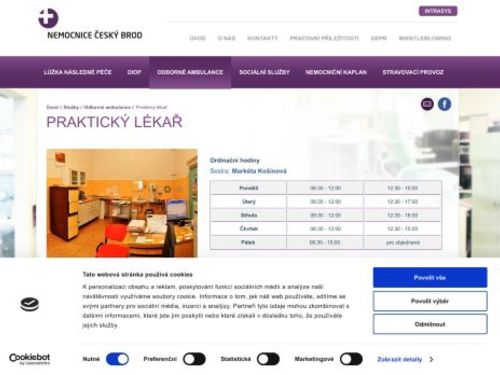 Praktický lékař pro dospělé - MUDr. Kateřina Seimlová