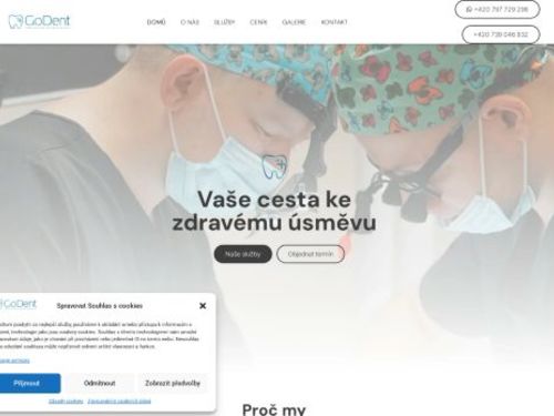 Zubní ordinace GoDent - Ievgen Sych, Volodymyr Soroka