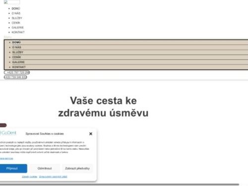 Zubní ordinace GoDent - Ievgen Sych, Volodymyr Soroka