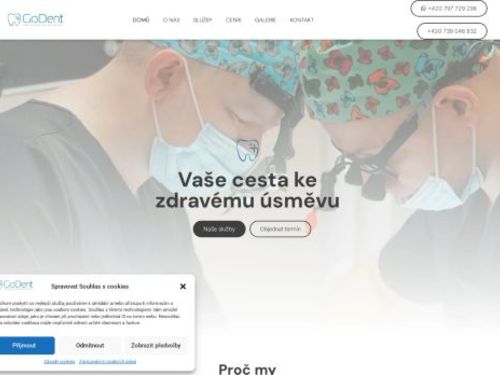 Zubní ordinace GoDent - Ievgen Sych, Volodymyr Soroka