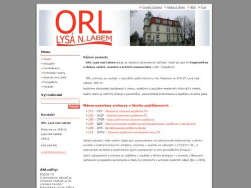 ORL ambulance - MUDr. Simona Knotková