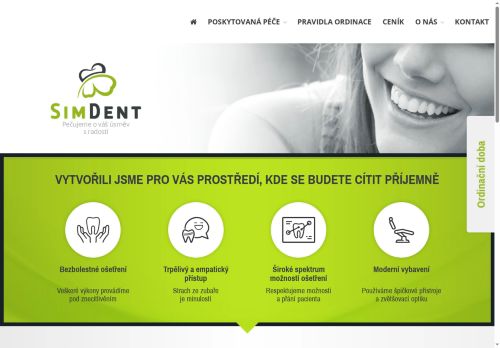 Zobrazit webové stránky Stomatologická ordinace SimDent s.r.o.