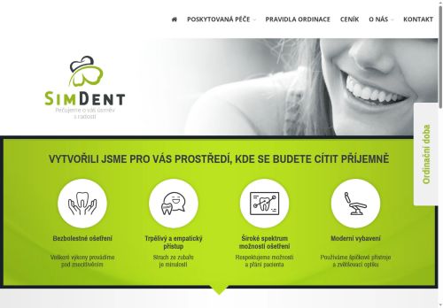 Zobrazit webové stránky Stomatologická ordinace SimDent s.r.o.