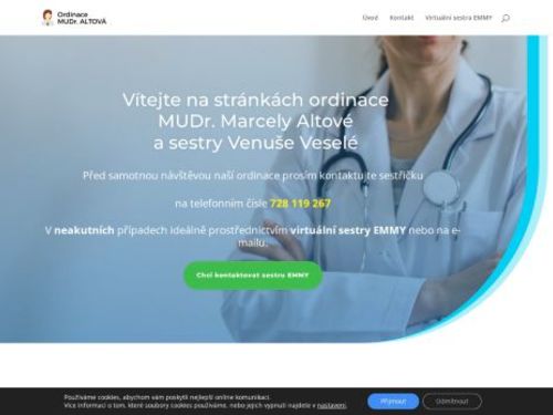 Praktický lékař pro dospělé - MUDr. Marcela Altová