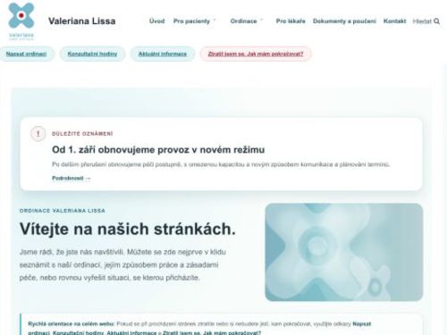 Zubní ordinace Valeriana - MUDr. Petr Kozlík