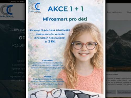 Oční ordinace - optika Cihlářová