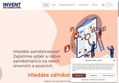 Zobrazit webové stránky Invent HR Consulting, s.r.o.
