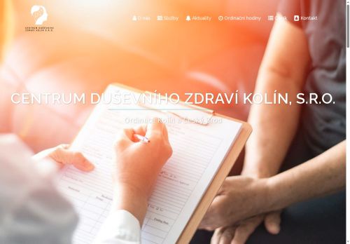 Zobrazit webové stránky Psychiatrická ambulance - MUDr. Robert Brock