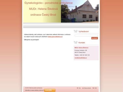 Gynekologicko-porodnická ambulance - MUDr. Helena Šikolová