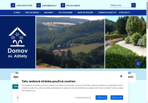Zobrazit webové stránky Domov sv. Alžběty