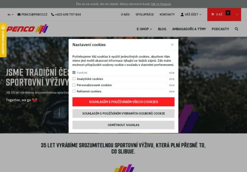 Zobrazit webové stránky Penco.cz
