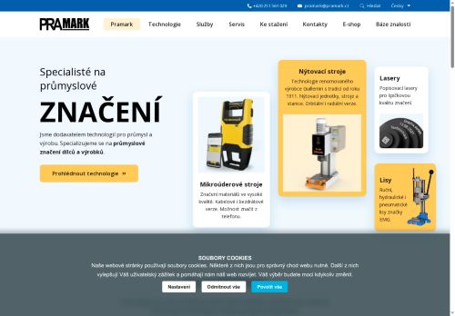 Zobrazit webové stránky PRAMARK, s.r.o.
