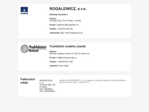 ROGALEWICZ, s.r.o.