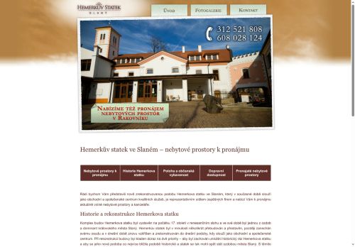Zobrazit webové stránky VAL REAL s.r.o. - Hemerkův statek