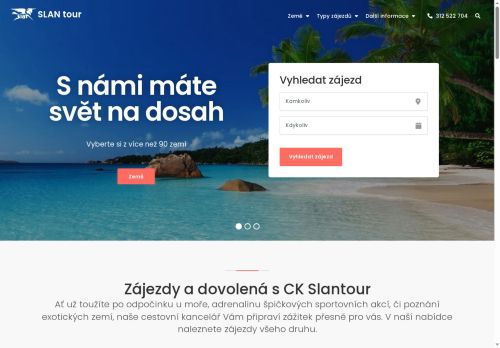 Zobrazit webové stránky SLAN tour, s.r.o.