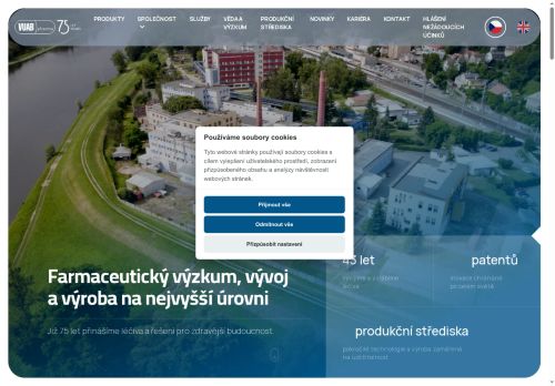 VUAB Pharma a.s. nabízí práci na pozici laborant/ka-provozní laboratoř (m/ž) v obci Roztoky