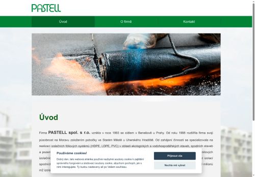 PASTELL spol. s r.o. nabízí práci na pozici Izolatér/ka v obci Benešov