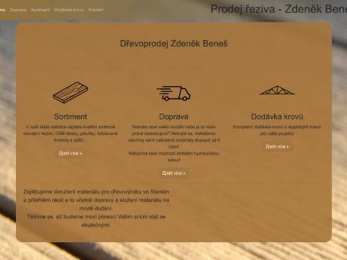 Dřevoprodej Zdeněk Beneš