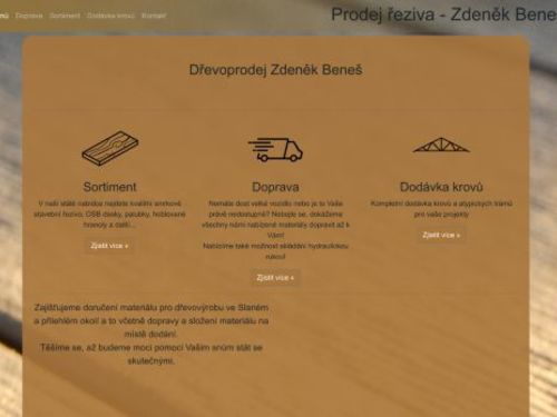 Dřevoprodej Zdeněk Beneš