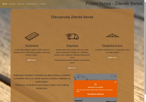 Zobrazit webové stránky Dřevoprodej Zdeněk Beneš