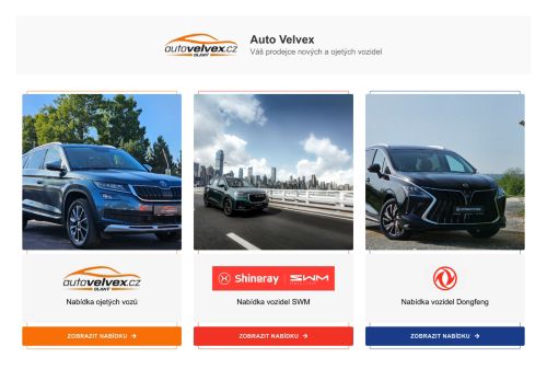 Zobrazit webové stránky Auto Velvex