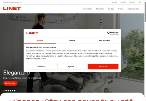 Zobrazit webové stránky L I N E T spol. s r.o.