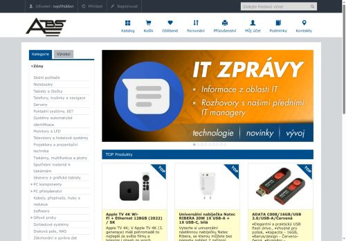 Zobrazit webové stránky ABS Import s.r.o.