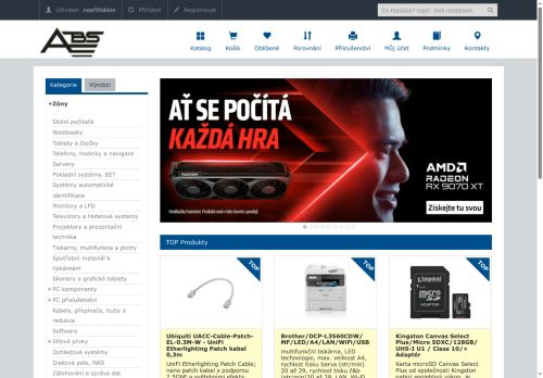 Zobrazit webové stránky ABS Import s.r.o.