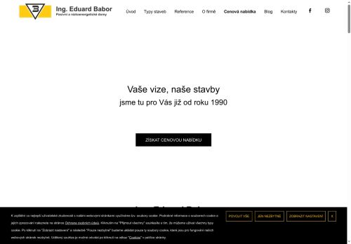 Zobrazit webové stránky Ing. Eduard Babor – Babor a spol.
