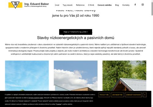 Zobrazit webové stránky Ing. Eduard Babor – Babor a spol.