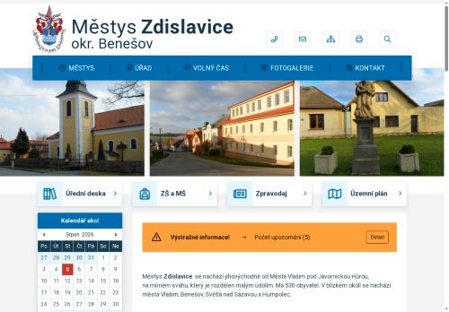 Základní škola a mateřská škola Zdislavice, příspěvková organizace nabízí práci na pozici Pedagog 1. stupně ZŠ   M/Ž v obci Zdislavice