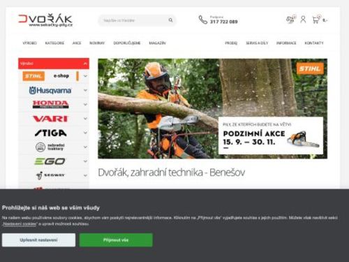 Dvořák, zahradní technika s.r.o.