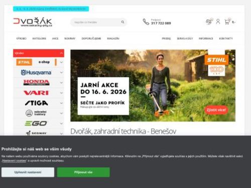 Dvořák, zahradní technika s.r.o.