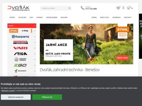 Dvořák, zahradní technika s.r.o.