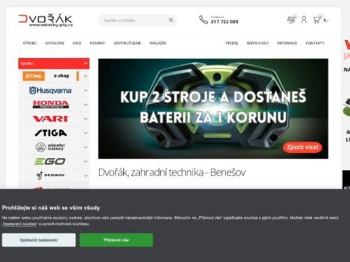 Dvořák, zahradní technika s.r.o.