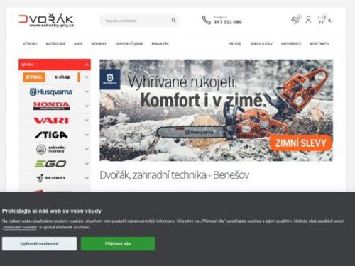 Dvořák, zahradní technika s.r.o.
