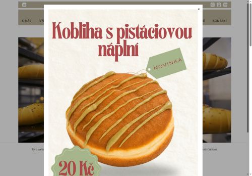 Zobrazit webové stránky Pekařství a cukrárna Benea