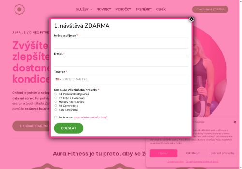 Zobrazit webové stránky AURA Fit Lady Club
