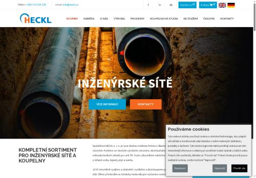 Zobrazit webové stránky HECKL, s.r.o.