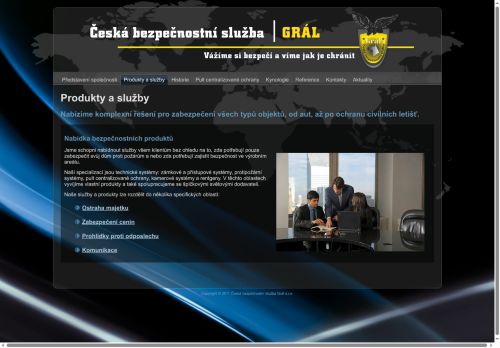 Zobrazit webové stránky Česká bezpečnostní služba GR8L, s.r.o.