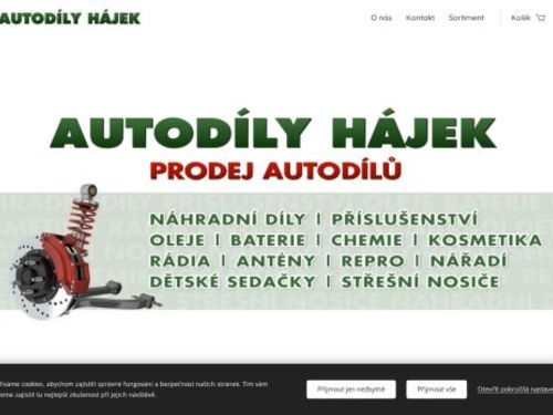 Autodíly Hájek