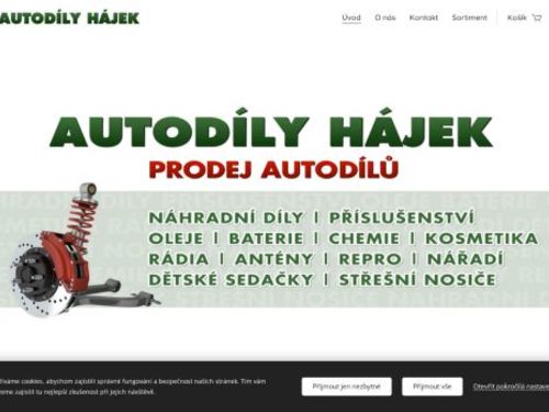 Autodíly Hájek